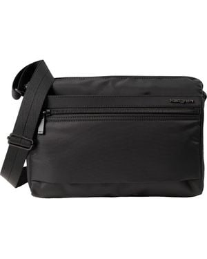 Hedgren Medium Eye Rfid Water Repellent Shoulder Bag - Black