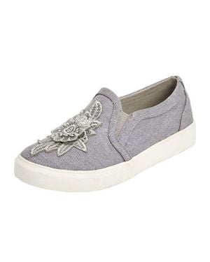 Comfortview The Skyla Slip On Sneaker - Gray