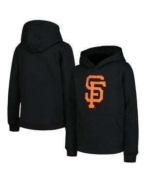 Outerstuff Youth San Francisco Giants Team Primary Logo Pullover Hoodie - Black