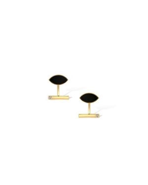 Retro Chic Eyes Earrings - Multicolor