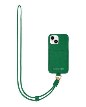 Maison De Sabre Sling Phone Case - Green
