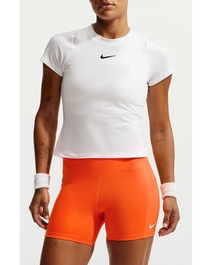 Nike Court Dri-Fit Pocket Tennis Shorts - White