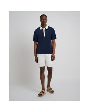 Onia Air Linen Pull-On Short 6 - Gray