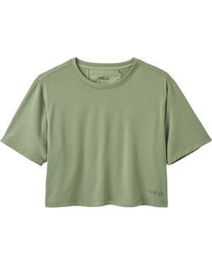 Rab Rivelin Crop T-Shirt - Green