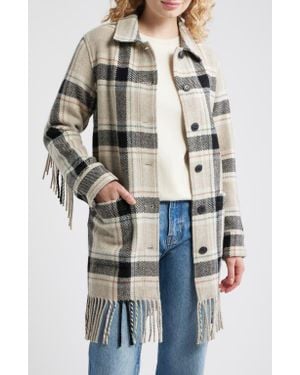 Pendleton Jolene Wool Fringe Jacket - Multicolor