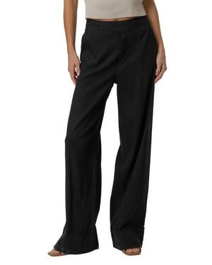 Kut From The Kloth Meg High Waist Ankle Wide Leg Pants - Black