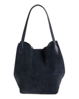 Madewell The Suede Shopper Tote - Blue