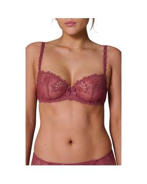 Simone Perele Wish Underwire Demi Bra - Red