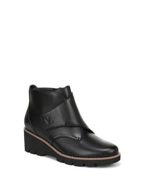 Vionic Abby Wedge Bootie - Black