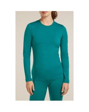 Icebreaker Oasis Merino Wool Top - Blue