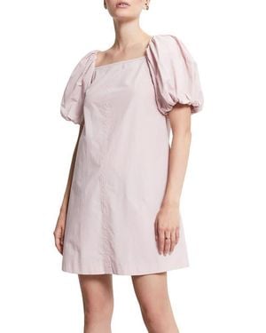Ottod'Ame Poplin Short Dress - Pink