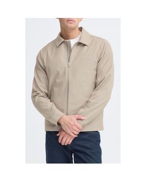 Casual Friday Zip Jacket - Natural
