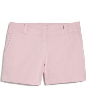 Vineyard Vines Herringbone Stretch Cotton Shorts - Pink