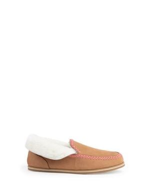 Hari Mari Tula Stitch Slipper - Brown