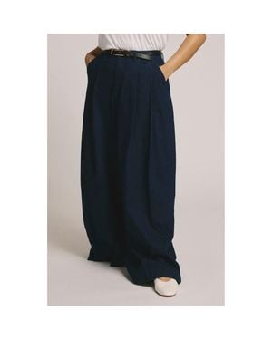 UNIVERSAL STANDARD Wide Leg Denim Jeans - Blue