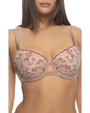 Felina Allure Underwire Bra - Brown