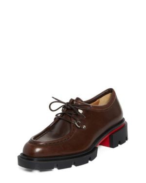 Christian Louboutin Our Pabelito Lug Sole Derby - Brown