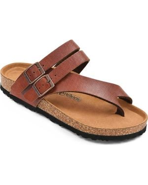 AEROTHOTIC Kaizen Slide Sandal - Brown