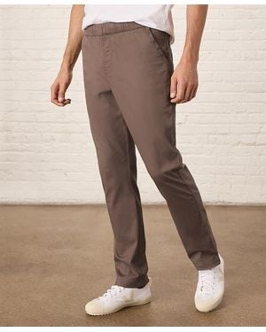 Pact Organic Cotton Daily Twill Midweight Pant - Brown