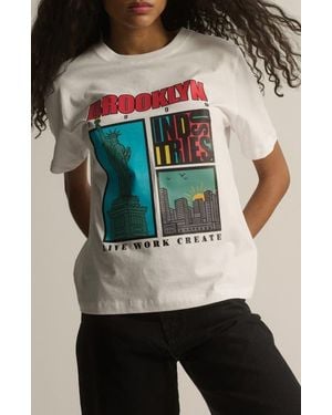 Brooklyn Industries Brooklyn Graphic T-Shirt - White