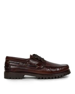 Bobbies Harry Boat Shoes - Brown