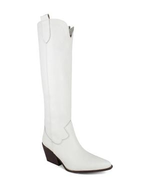Zigi Valezka Knee High Boot - White