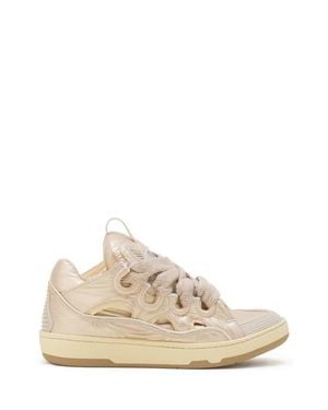 Lanvin Curb Sneakers - White