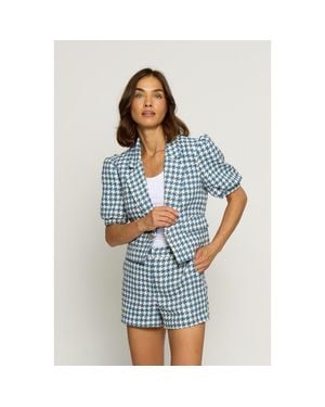 Central Park West Blazer Top - Blue