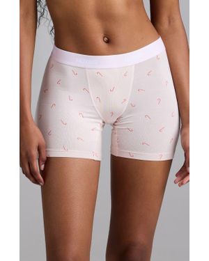 OXER Baller Ultra-Soft 5-Inch Boxer Briefs - White