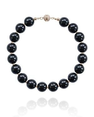 Saule Label Siena Bold Necklace - Black