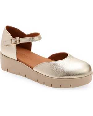 Cordani Sandie Platform D'Orsay Pump - Brown