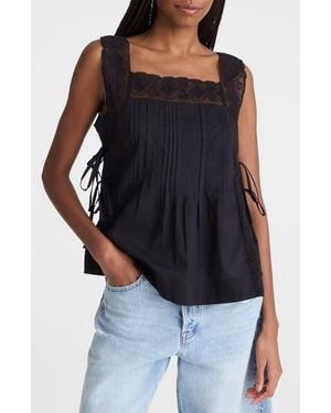 Madewell The Sophie Top - Black