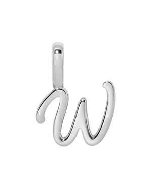 MADE BY MARY Script Initial Charm - White