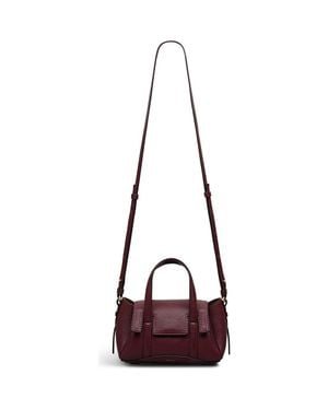 Radley The Chancery Flapover Satchel Bag - Red