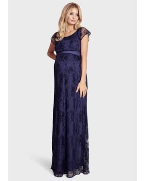 Tiffany Rose Maternity April Nursing Gown - Blue