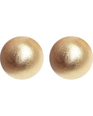 Saule Label Gaia Glam Mini Earrings - Brown
