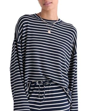 Vineyard Vines Stripe Dreamcloth Top - Blue