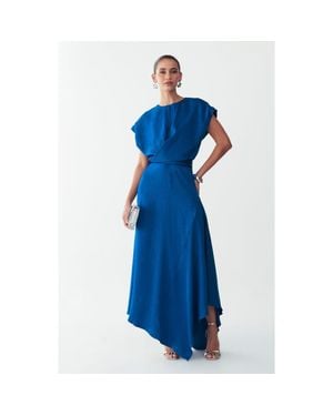 Willa Veronica Dress - Blue