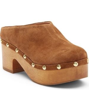 Free People Calli Platform Clog - Brown