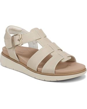 Dr. Scholls Penny Fisherman Platform Sandal - Metallic