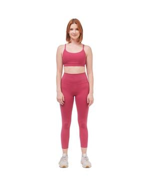 Rebody Active Hybrid Legging High Waist Crop Leggings 23 - Pink