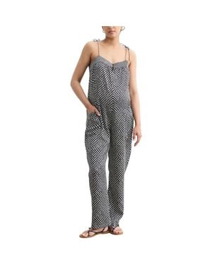Hatch Collection The Portia Jumpsuit - Gray