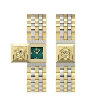 Women\'s Swiss Reveal Square Two-Tone Stainless Steel Bracelet Watch 18x25mm Plaza Las Américas | San Juan, Puerto Rico main image 3