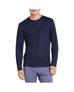 Theory Essential Long Sleeve T-Shirt - Blue