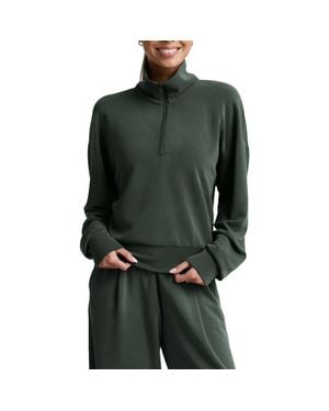 Beyond Yoga Sandwash Half Zip Pullover - Green