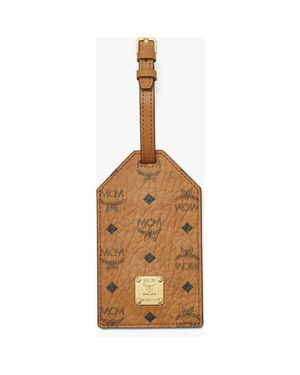 MCM Ottomar Luggage Tag - Metallic