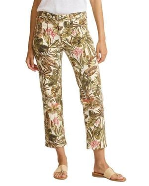 Tommy Bahama Hidden Coast High Waist Straight Leg Crop Jeans - Multicolor