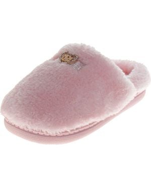 Badgley Mischka Classic Elegant Slippers - Purple