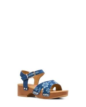 Steve Madden Kids' Mayson Platform Sandal - Blue
