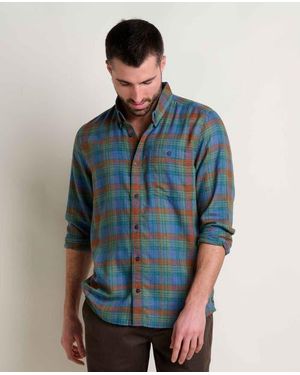 Toad & Co. Airsmyth Long Sleeve Shirt - Blue